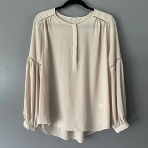 Violet + Claire‎ Bubble Sleeve Blouse | Cream